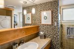 Beautifully restored guest bathroom